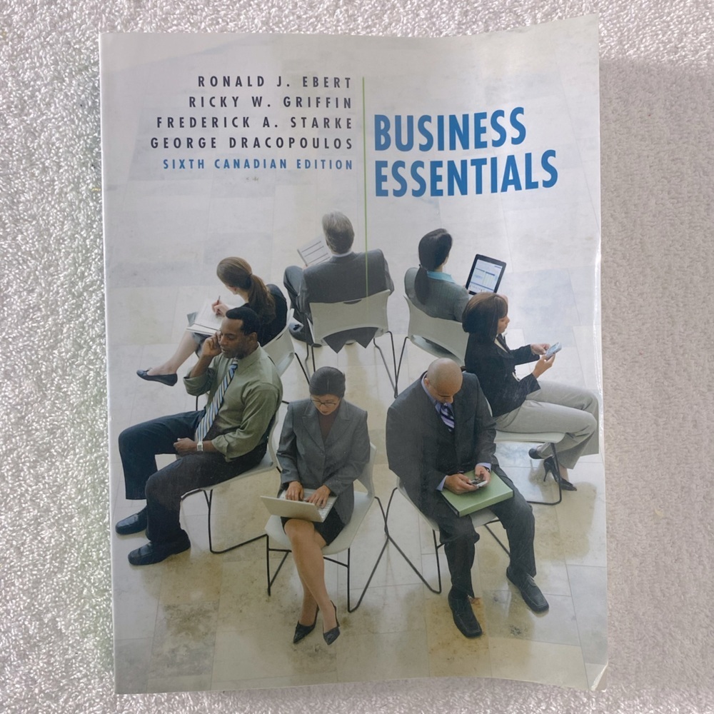 Business Essentials Sixth Edition Textbook